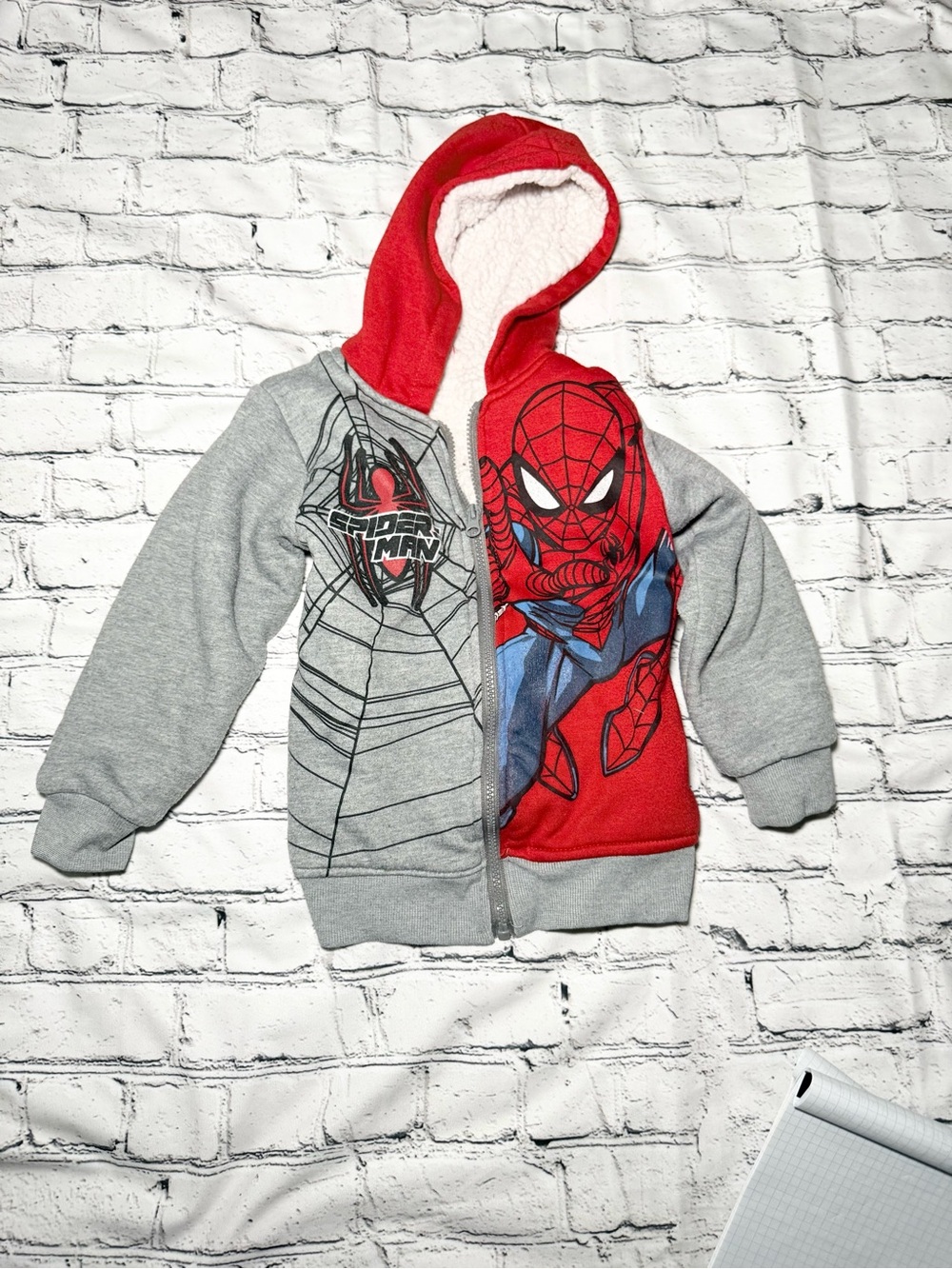Spider-Man hoodie. Size 4